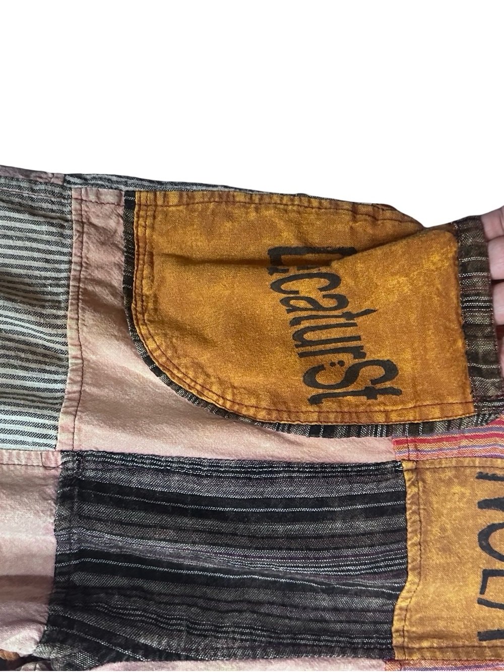 Rising International Patchwork New Orleans Graphic Jumpsuit - Picture 5 of 11